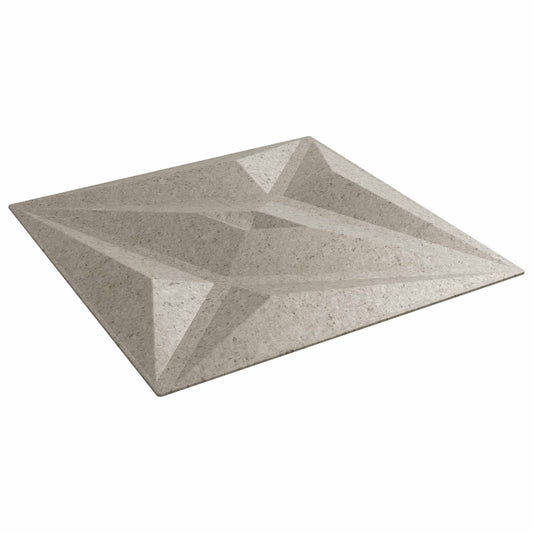 Nástěnné Panely 48 Pcs Hvězdový Beton 50 X 50 Cm Xps Pěna