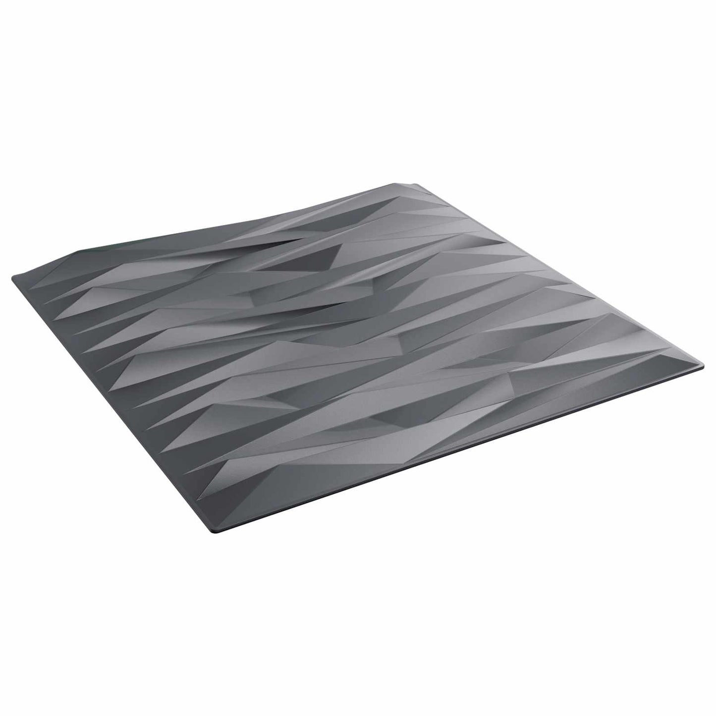 Nástěnné Panely 12 Pcs Kamenně Šedá 50 X 50 Cm Xps Pěna