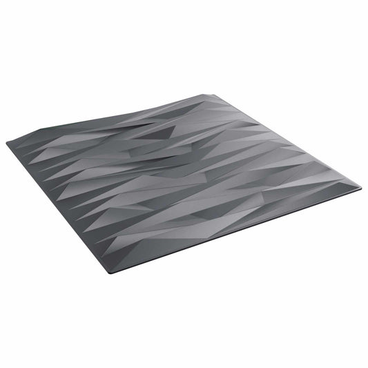 Nástěnné Panely 24 Pcs Kamenně Šedá 50 X 50 Cm Xps Pěna