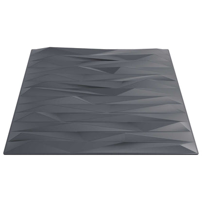 Nástěnné Panely 48 Pcs Kamenně Šedá 50 X 50 Cm Xps Pěna