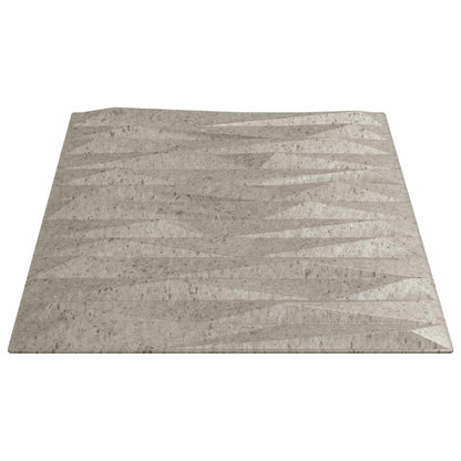 Nástěnné Panely 12 Pcs Kamenný Beton 50 X 50 Cm Xps Pěna
