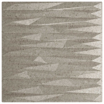 Nástěnné Panely 12 Pcs Kamenný Beton 50 X 50 Cm Xps Pěna