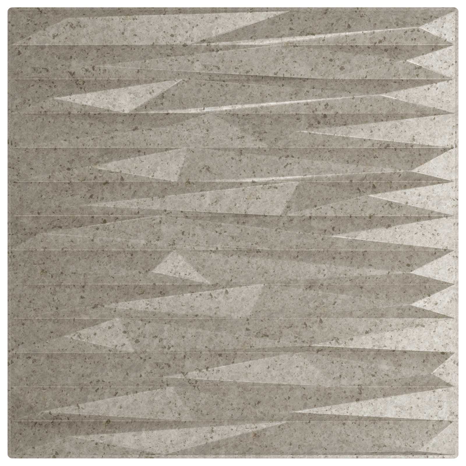 Nástěnné Panely 24 Pcs Kamenný Beton 50 X 50 Cm Xps Pěna