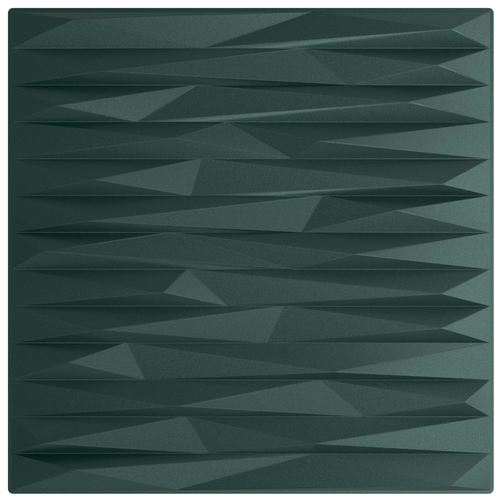 Nástěnné Panely 48 Pcs Kamenná Zelená 50 X 50 Cm Xps Pěna