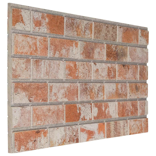 Nástěnné Panely 10 Pcs Oranžová 100 X 50 Cm Eps Pěna