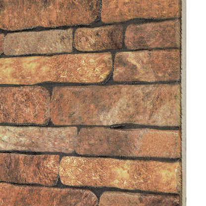 Nástěnné Panely 10 Pcs Hnědá A Bílá 100 X 50 Cm Eps Pěna