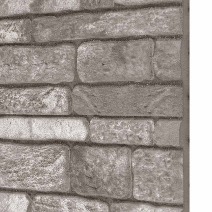 Nástěnné Panely 10 Pcs Tmavě Šedá 100 X 50 Cm Eps Pěna
