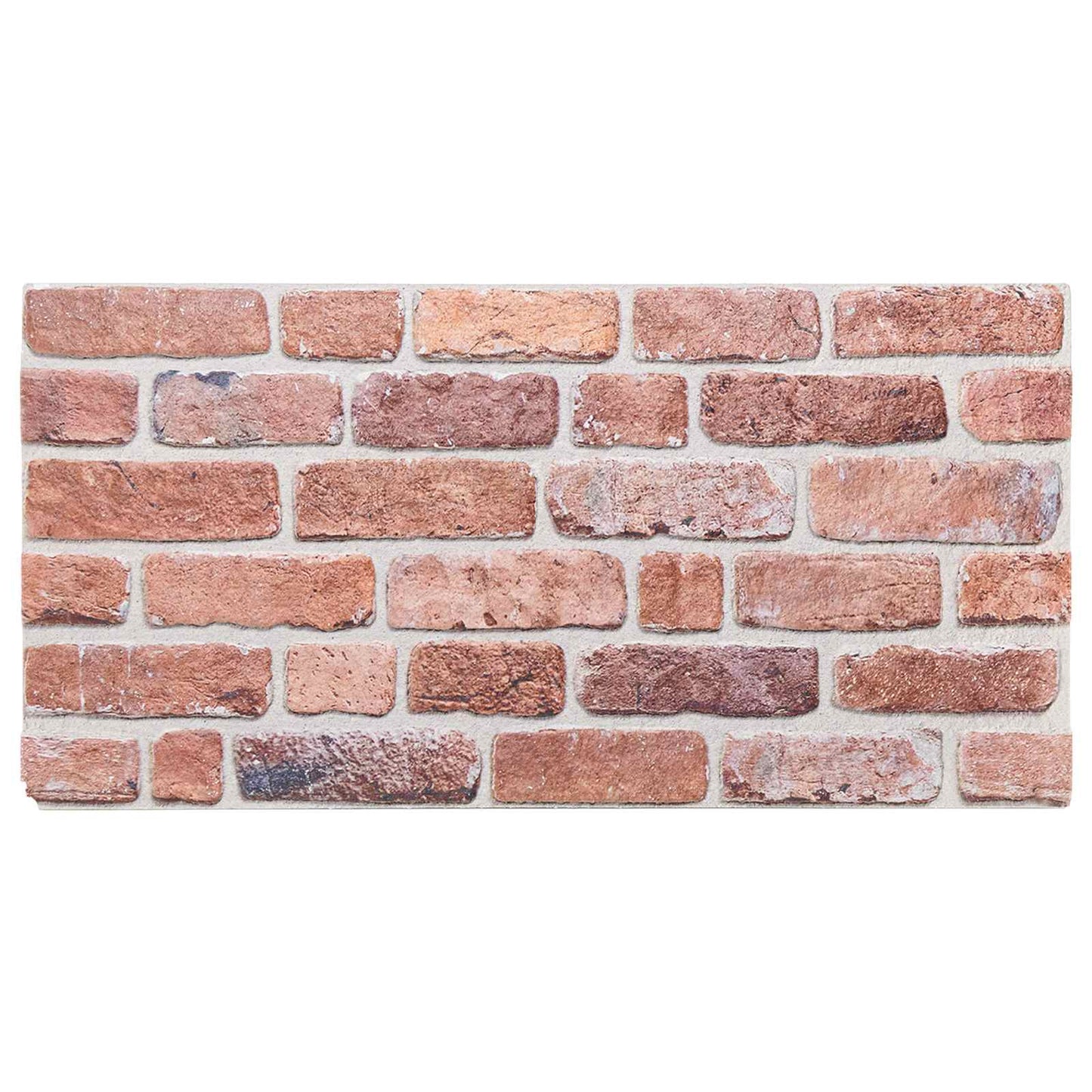 Nástěnné Panely 10 Pcs Červená 100 X 50 Cm Eps Pěna