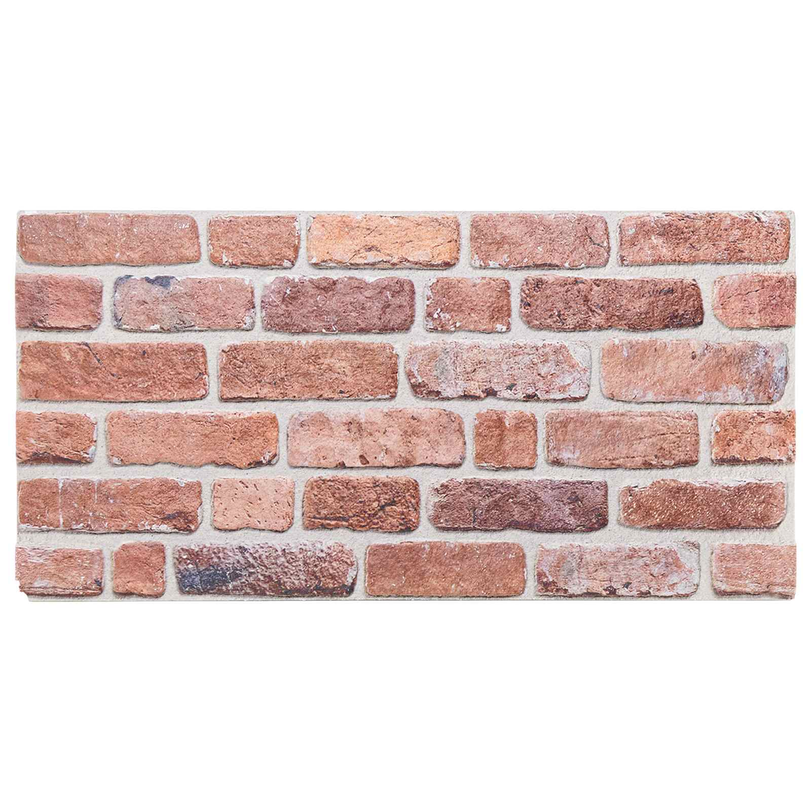 Nástěnné Panely 10 Pcs Červená 100 X 50 Cm Eps Pěna