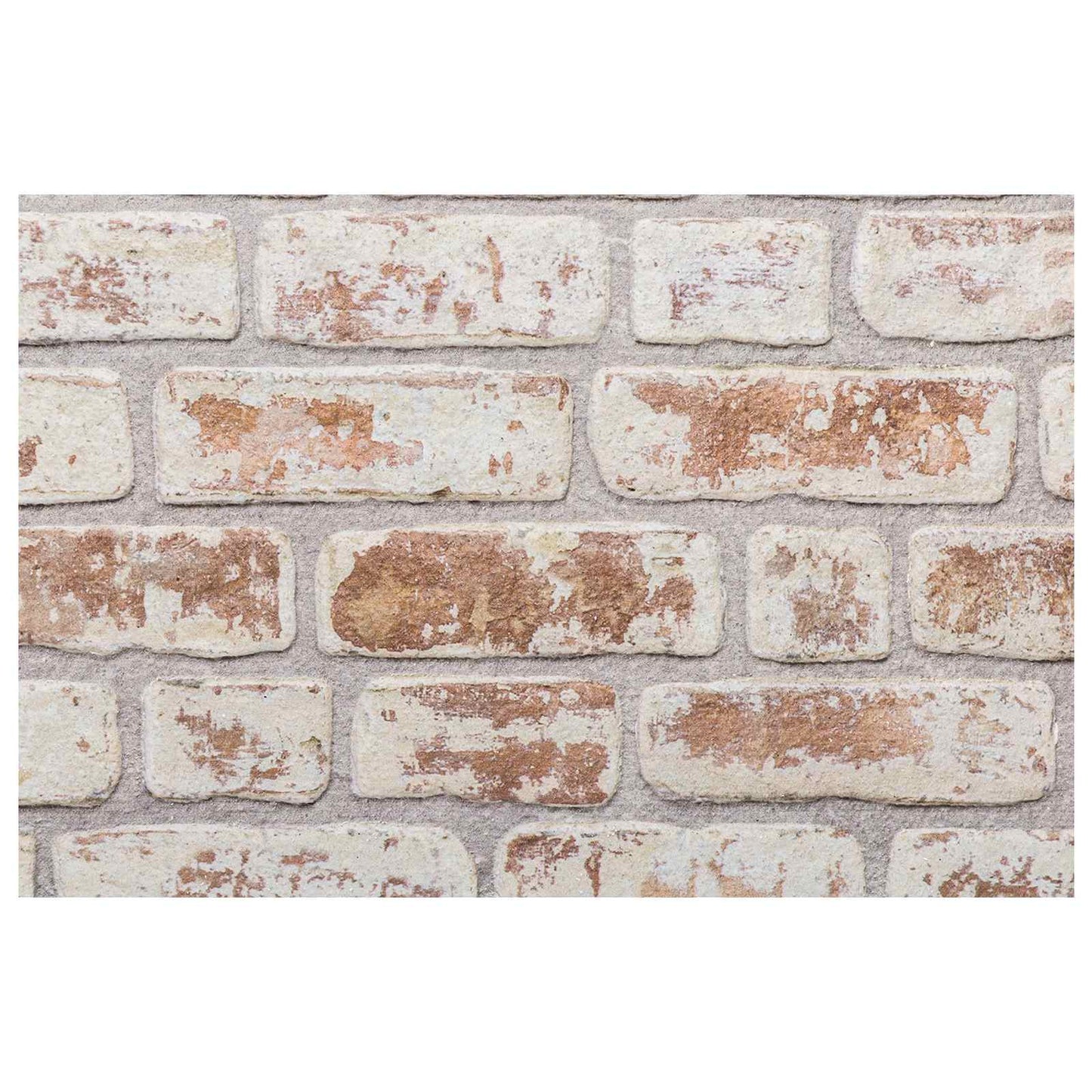 Nástěnné Panely 10 Pcs Červená A Bílá 100 X 50 Cm Eps Pěna