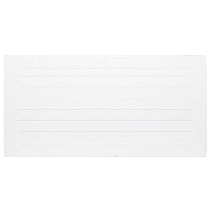 Nástěnné Panely 10 Pcs Červená A Bílá 100 X 50 Cm Eps Pěna