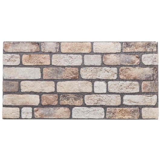 Nástěnné Panely 10 Pcs Světle Hnědá 100 X 50 Cm Eps Pěna