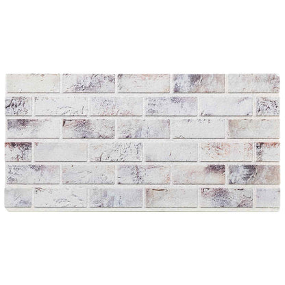 Nástěnné Panely 10 Pcs Světlá Šedá A Černá 100 X 50 Cm Eps Pěna