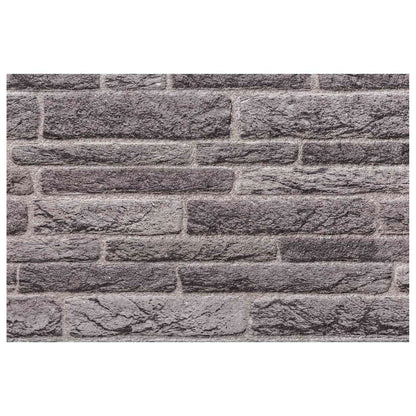 Nástěnné Panely 10 Pcs Antracitová 100 X 50 Cm Eps Pěna