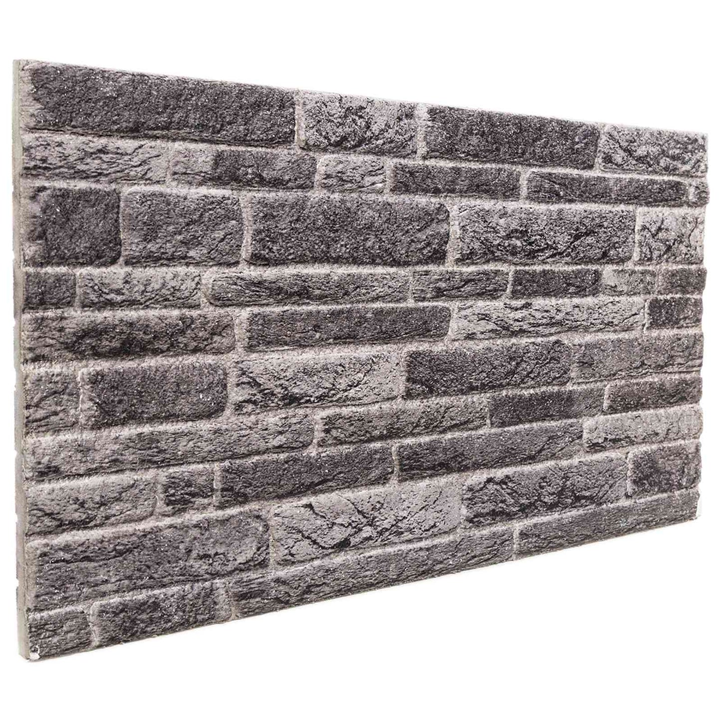 Nástěnné Panely 10 Pcs Antracitová 100 X 50 Cm Eps Pěna