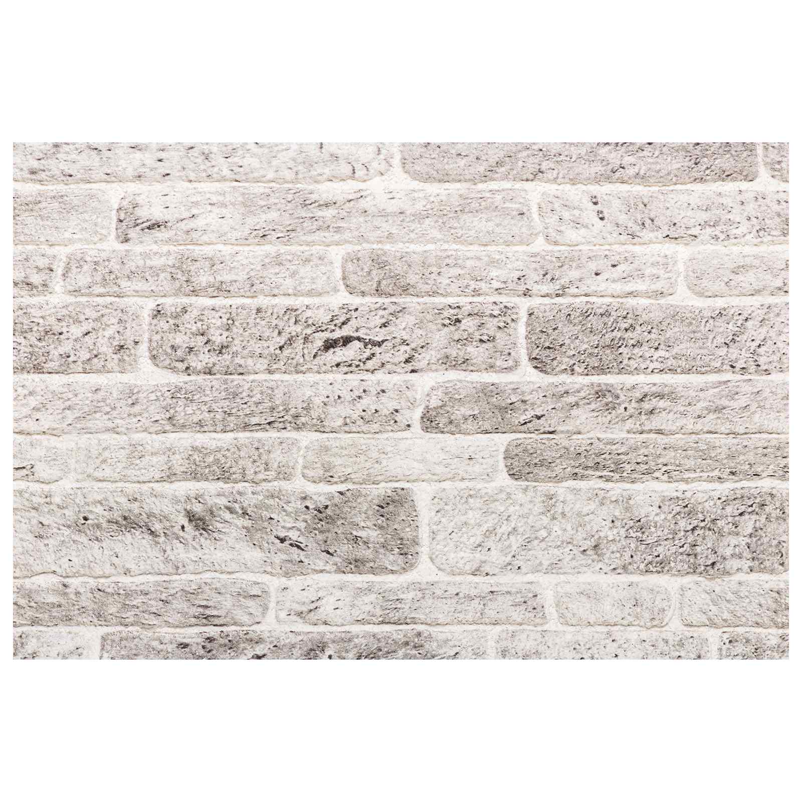 Nástěnné Panely 10 Pcs Světle Šedá A Bílá 100 X 50 Cm Eps Pěna