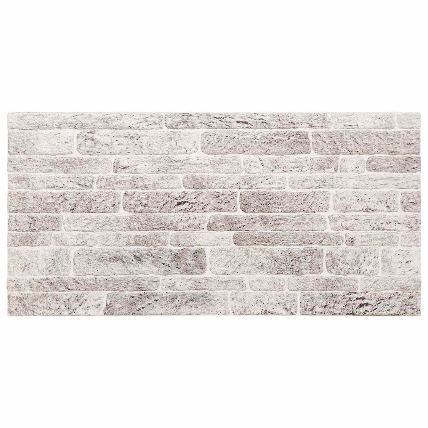 Nástěnné Panely 10 Pcs Světle Šedá A Bílá 100 X 50 Cm Eps Pěna