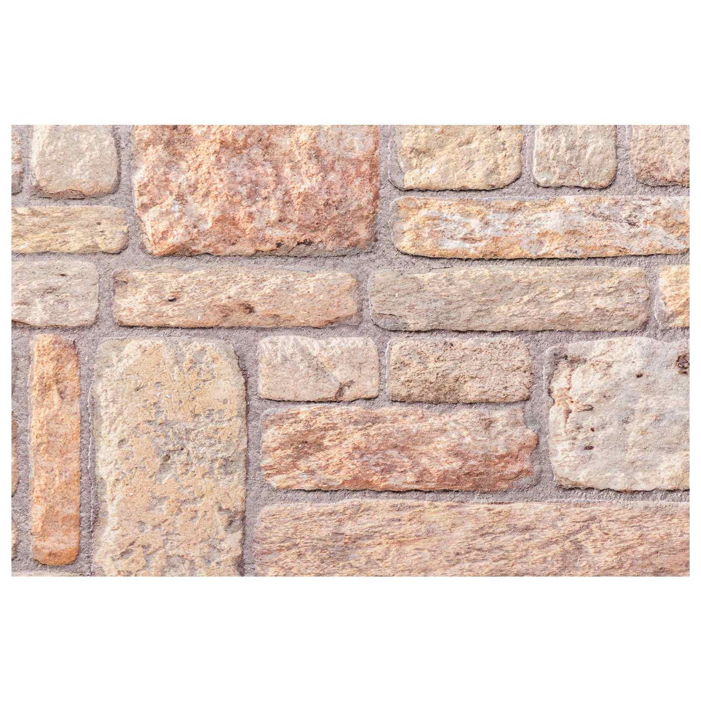 Nástěnné Panely 10 Pcs Světle Hnědá A Bílá 100 X 50 Cm Eps Pěna