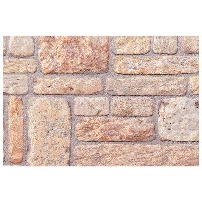 Nástěnné Panely 10 Pcs Světle Hnědá A Bílá 100 X 50 Cm Eps Pěna