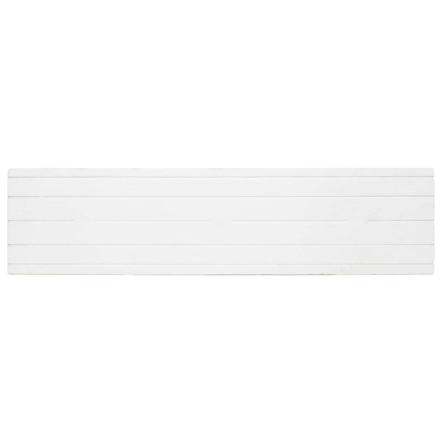 Nástěnné Panely 10 Pcs Bílá A Červená 100 X 25 Cm Eps Pěna