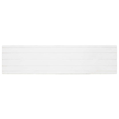 Nástěnné Panely 10 Pcs Bílá A Červená 100 X 25 Cm Eps Pěna
