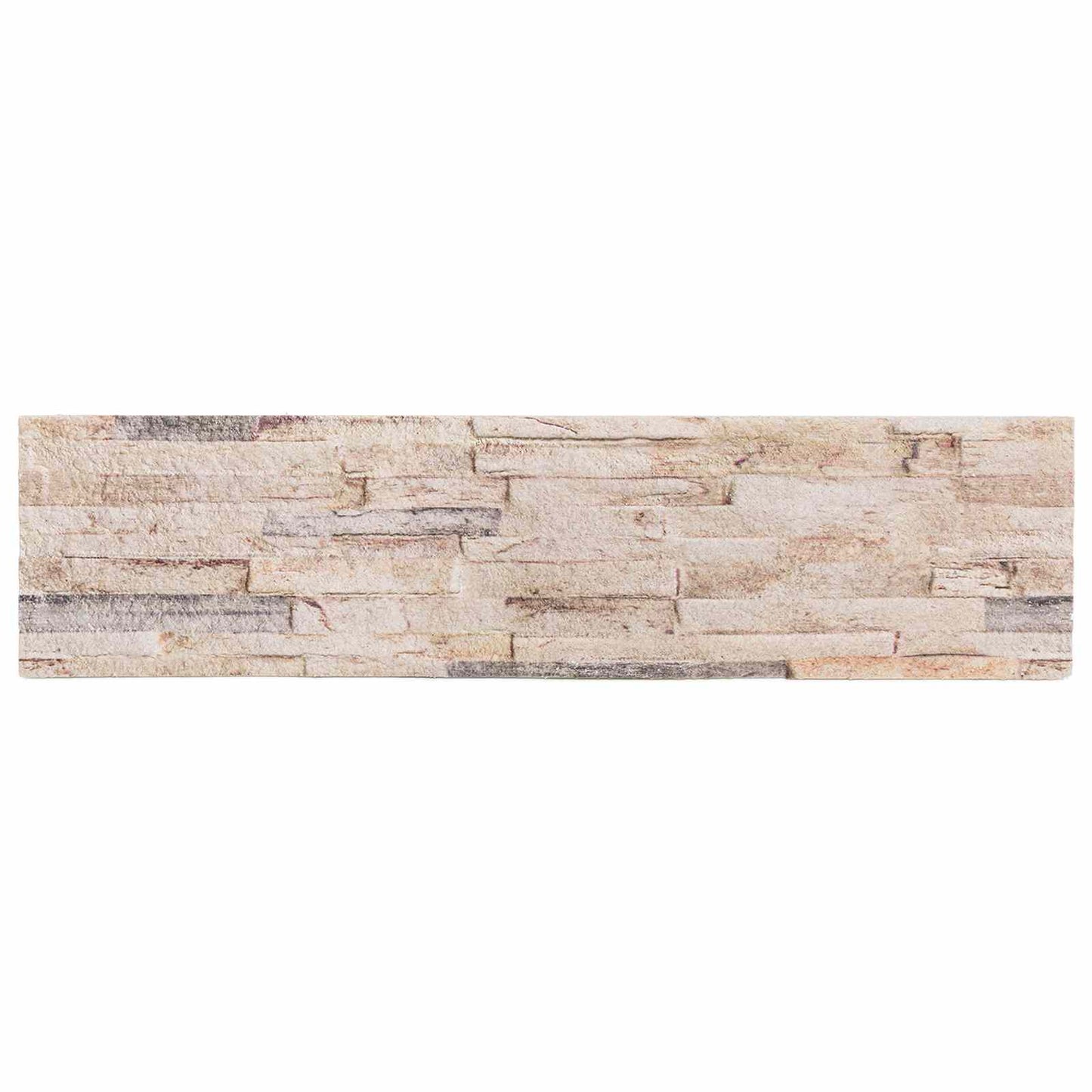 Nástěnné Panely 10 Pcs Bílá A Červená 100 X 25 Cm Eps Pěna