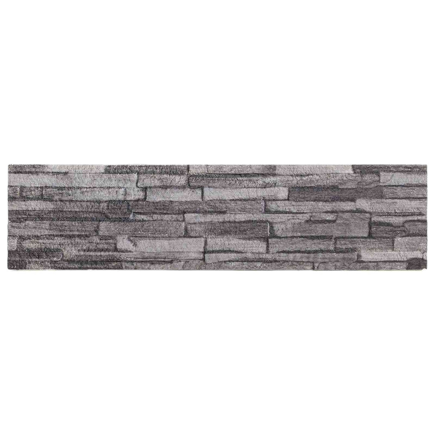 Nástěnné Panely 10 Pcs Antracit 100 X 25 Cm Eps Pěna