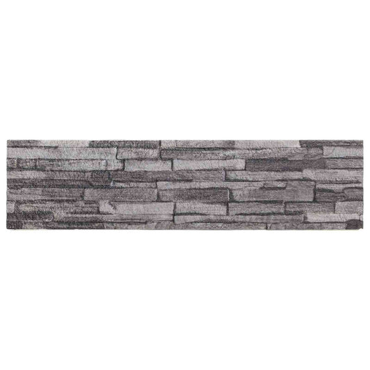 Nástěnné Panely 10 Pcs Antracit 100 X 25 Cm Eps Pěna