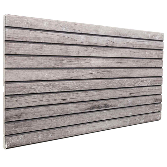 Nástěnné Panely 5 Pcs Šedý 100 X 50 Cm Eps Pěna