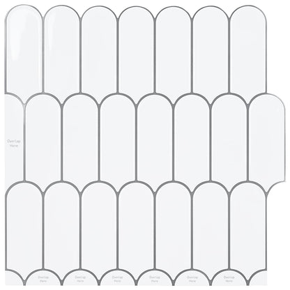 Dlaždice S Peřím 10 Ks 30 X 30 Cm Polyuretan A Pet