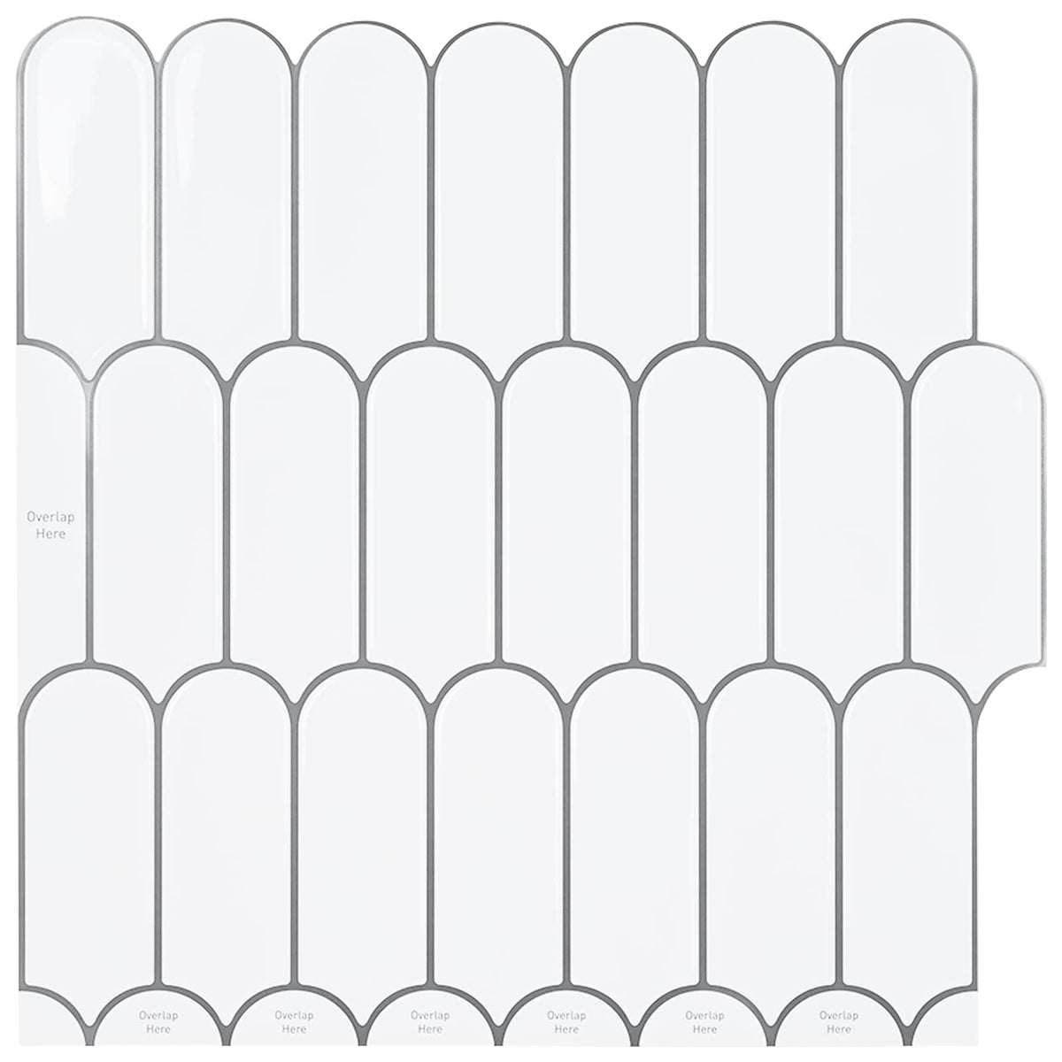 Dlaždice S Peřím 10 Ks 30 X 30 Cm Polyuretan A Pet