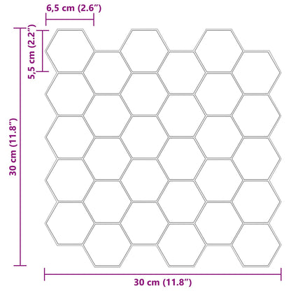 Hexagonální Dlaždice 10 Ks 30 X 30 Cm