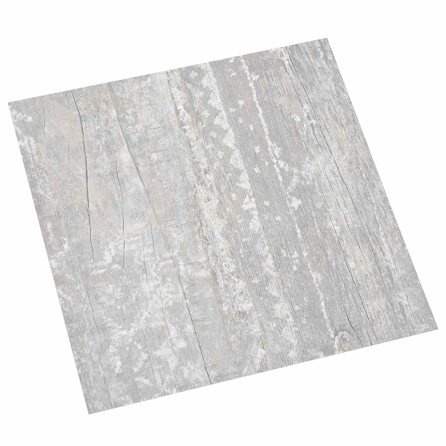 Samolepicí Podlahová Prkna 30,5 X 30,5 Cm 20 Pcs Pvc Šedá
