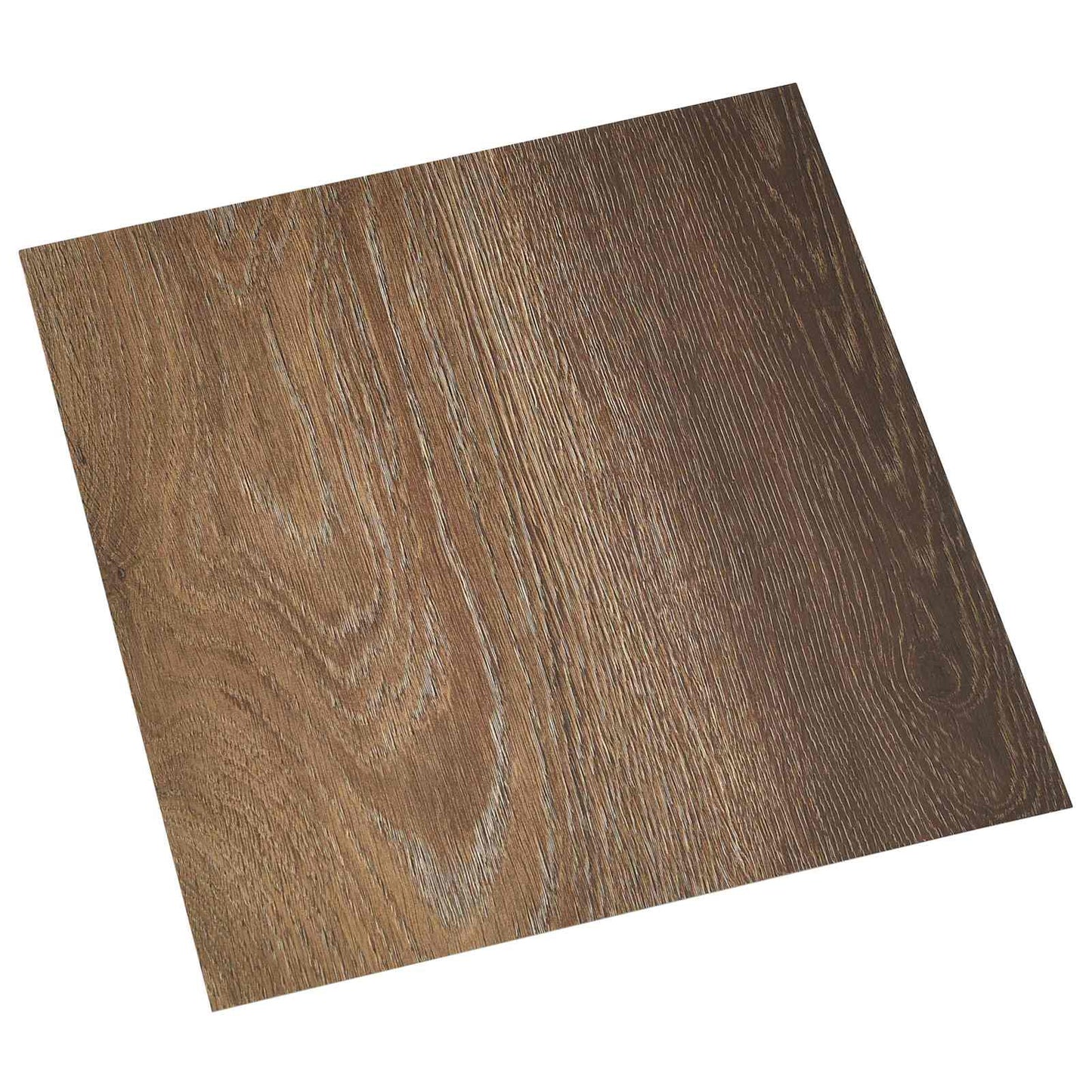 Samolepicí Podlahová Prkna 30,5 X 30,5 Cm 20 Pcs Pvc Hnědá