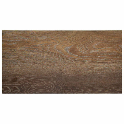 Samolepicí Podlahová Prkna 30,5 X 30,5 Cm 20 Pcs Pvc Hnědá