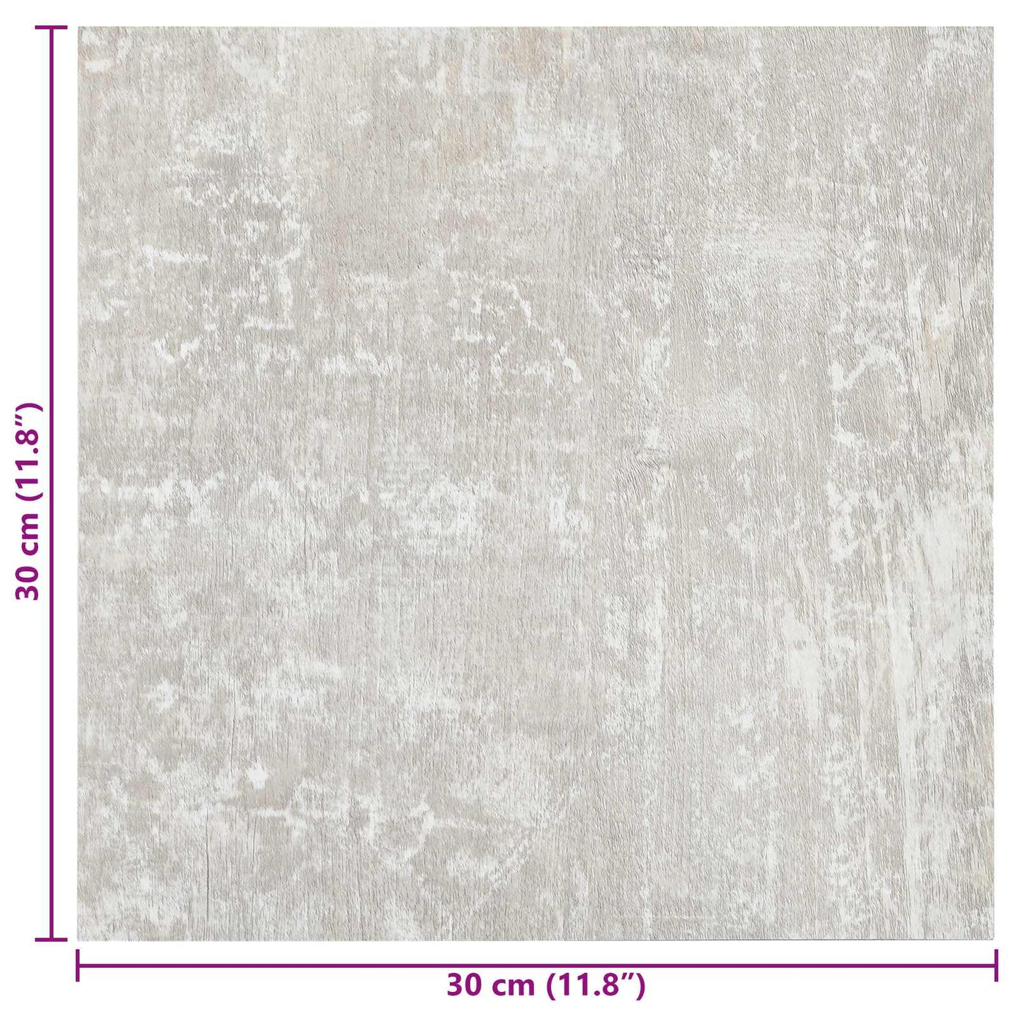 Samolepicí Podlahová Prkna 30,5 X 30,5 Cm 20 Pcs Pvc