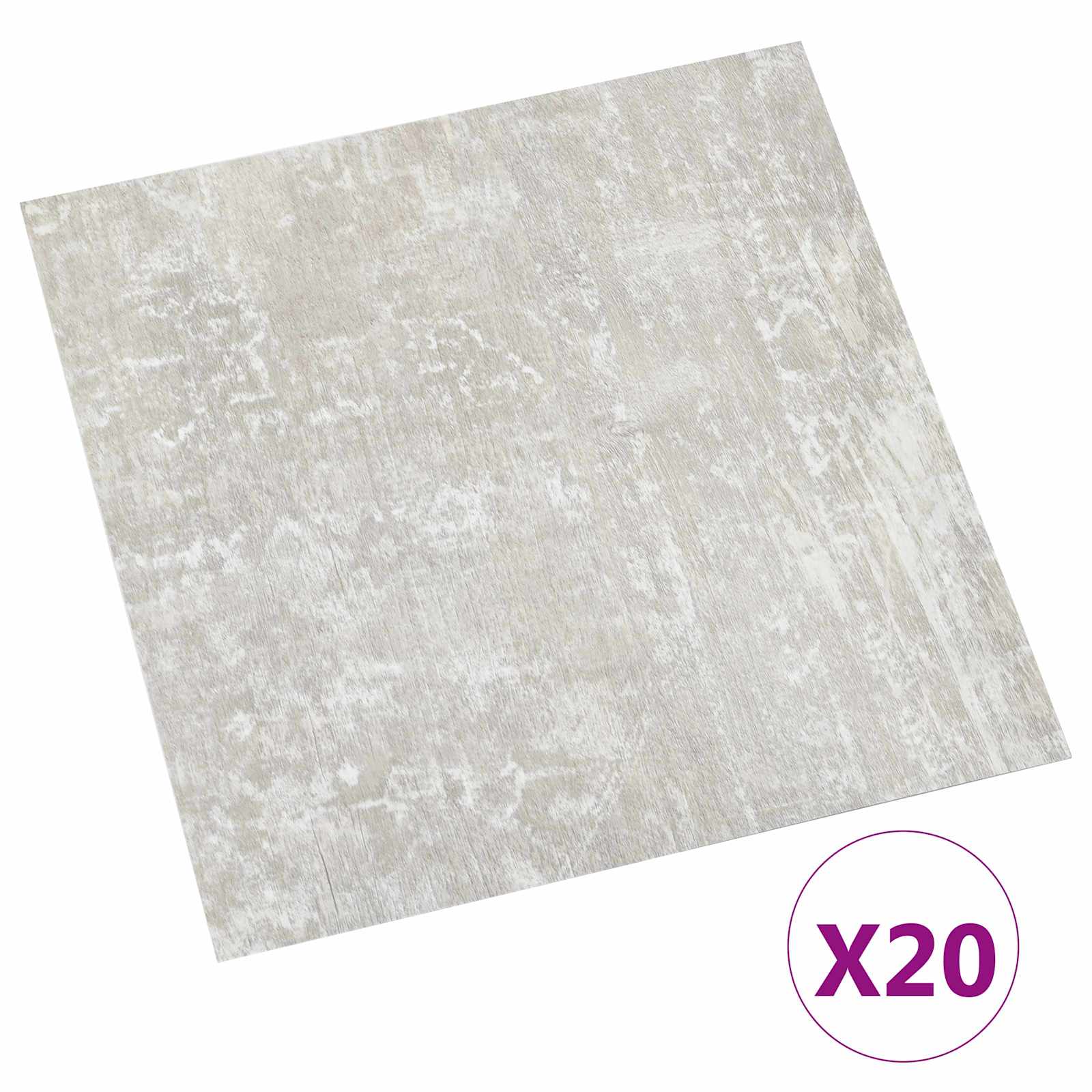 Samolepicí Podlahová Prkna 30,5 X 30,5 Cm 20 Pcs Pvc