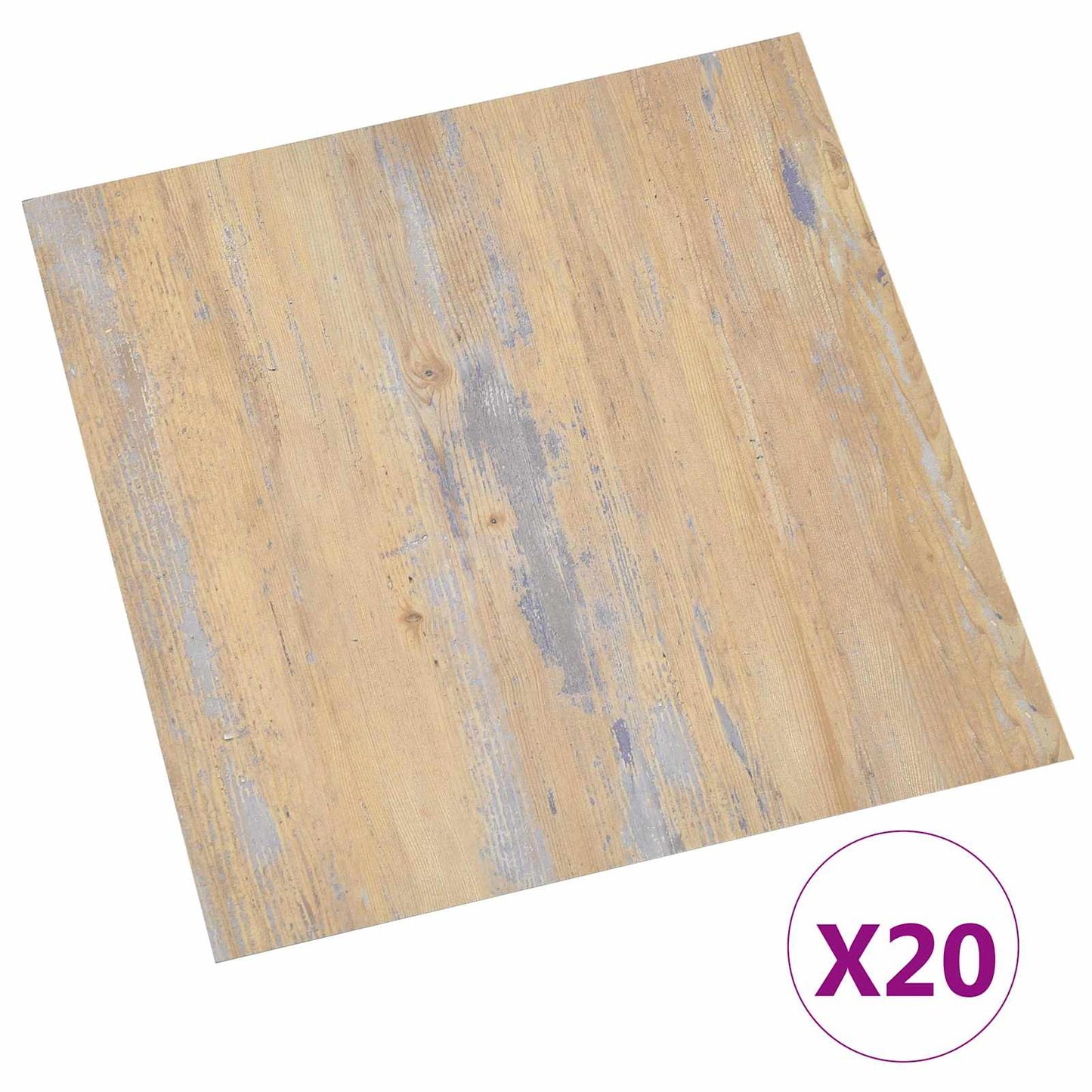 Samolepicí Podlahová Prkna 30,5 X 30,5 Cm 20 Pcs Pvc