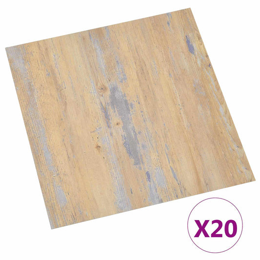 Samolepicí Podlahová Prkna 30,5 X 30,5 Cm 20 Pcs Pvc