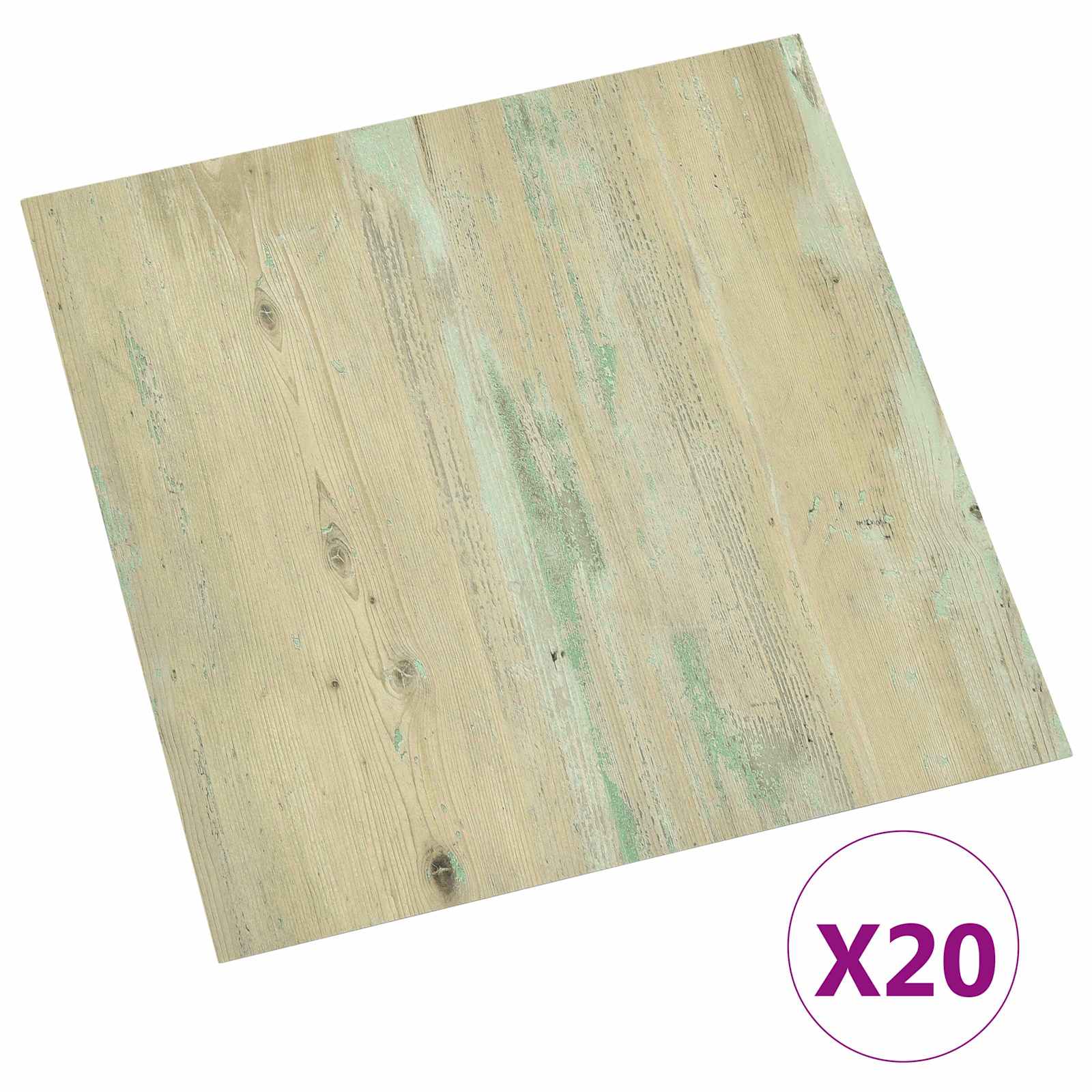 Samolepicí Podlahová Prkna 30,5 X 30,5 Cm 20 Pcs Pvc