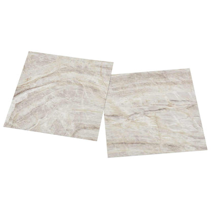 Samolepicí Podlahová Prkna 30,5 X 30,5 Cm 20 Pcs Pvc Béžová