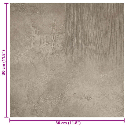 Samolepicí Podlahová Prkna 30,5 X 30,5 Cm 20 Pcs Pvc