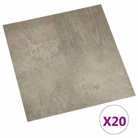 Samolepicí Podlahová Prkna 30,5 X 30,5 Cm 20 Pcs Pvc