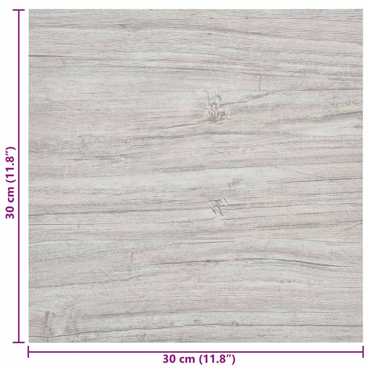 Samolepicí Podlahová Prkna 30,5 X 30,5 Cm 20 Pcs Pvc