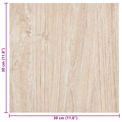 Samolepicí Podlahová Prkna 30,5 X 30,5 Cm 20 Pcs Pvc