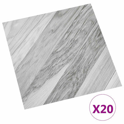Samolepicí Podlahová Prkna 30,5 X 30,5 Cm 20 Pcs Pvc