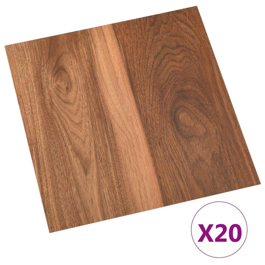Samolepicí Podlahová Prkna 30,5 X 30,5 Cm 20 Pcs Pvc