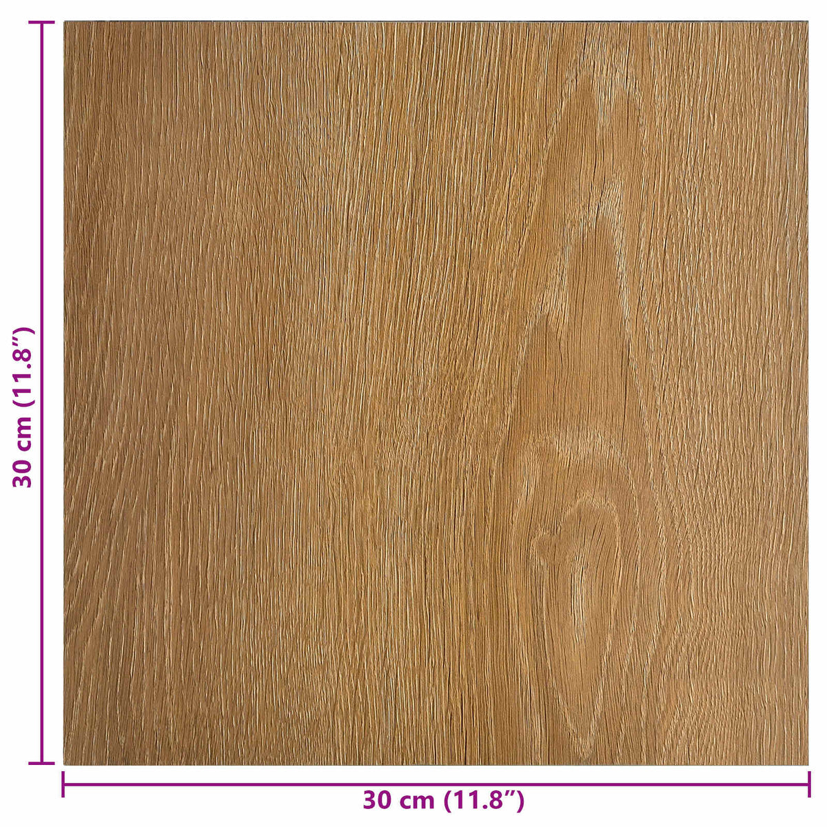 Samolepicí Podlahová Prkna 30,5 X 30,5 Cm 20 Pcs Pvc Dřevo