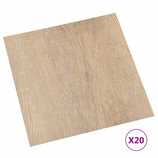 Samolepicí Podlahová Prkna 30,5 X 30,5 Cm 20 Pcs Pvc