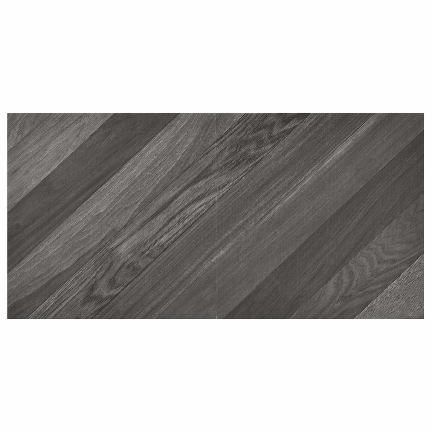 Samolepicí Podlahová Prkna 30,5 X 30,5 Cm 20 Pcs Pvc Pruh Šedý